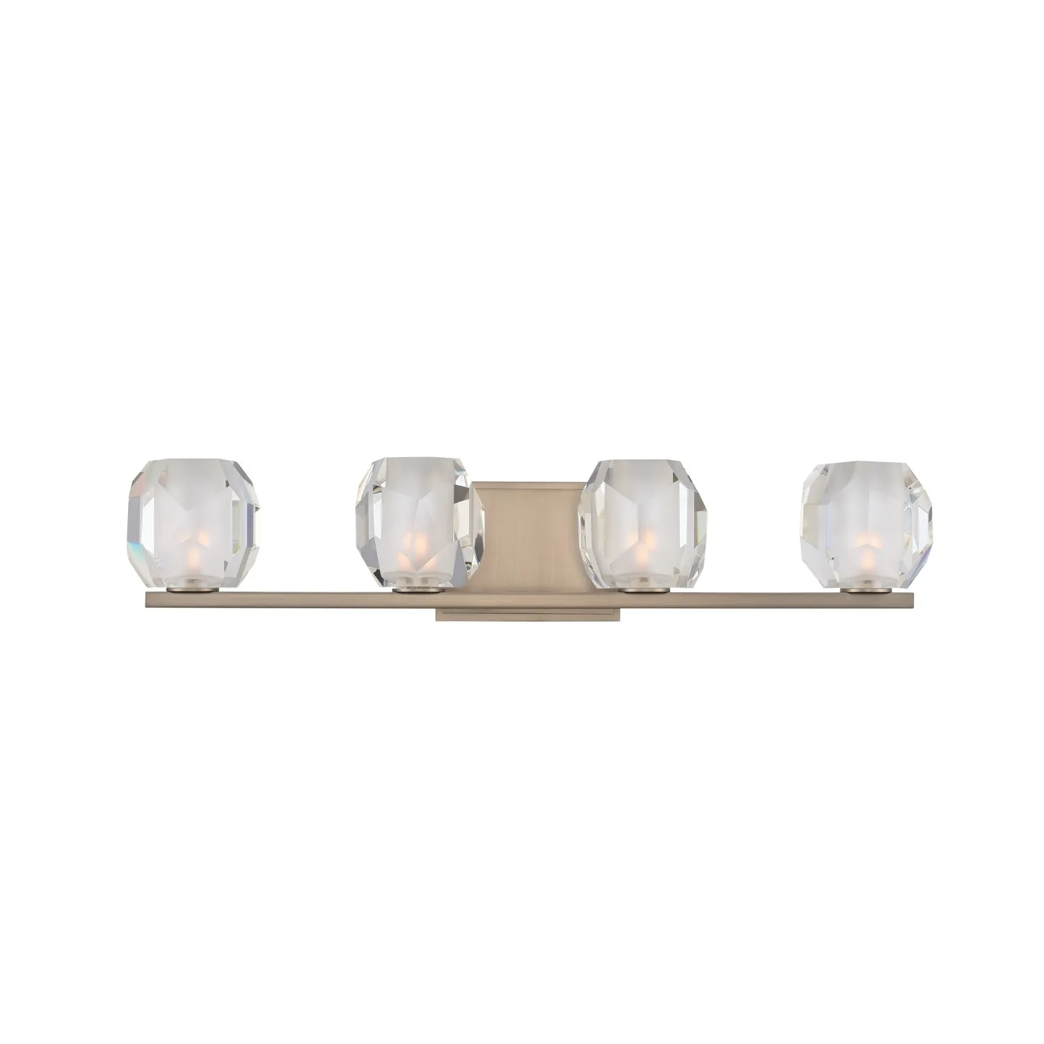 Regent LED Bath in Satin Nickel