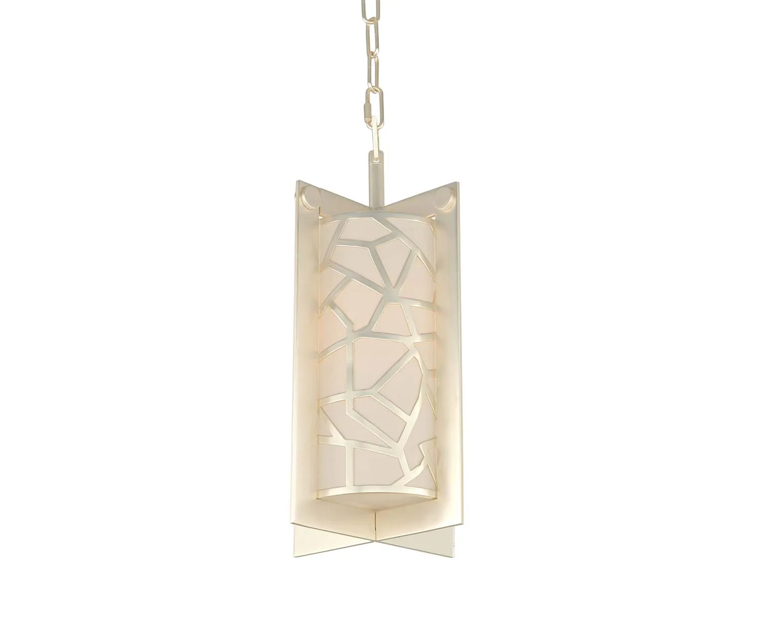 Miramar LED Mini Pendant in Rose Silver