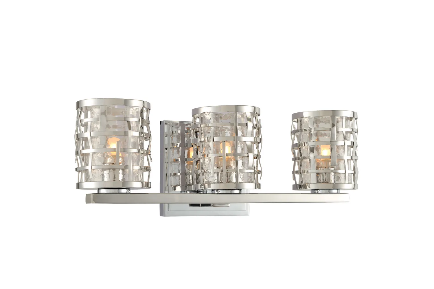 Bridgeport LED Bath in Stainless Steel