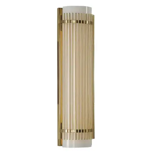 The Edgewater Collection is a dedicated LED family where technology meets fashion with a handcrafted wire frame. The fixture is highlighted with frosted glass and available in our exclusive English Bronze or Vintage Brass finishes. This fixture can be mounted either vertically or horizontally depending on your application needs. Collection: Edgewater Rooms: Bathroom, Vanity, Spa, Powder Room Finish: Vintage Brass Width: 18.50" Height: 5.00" Weight: 6.00 lb Extension from Wall: 3.00" Wire: 6" Mounting Height: 2.50" Canopy: 4.75"x18.25"x0.5" Bulbs Included Maximum Wattage: 16.00 W Bulb Type: LED Light Source: LED Light Output: 1168.00 lm Color Temperature: 2700 K Dimmable Voltage: 120.00 V Material: Handcrafted Steel , Glass Country of Origin: China Safety Listing: cETL Safety Rating: Dry ADA LED