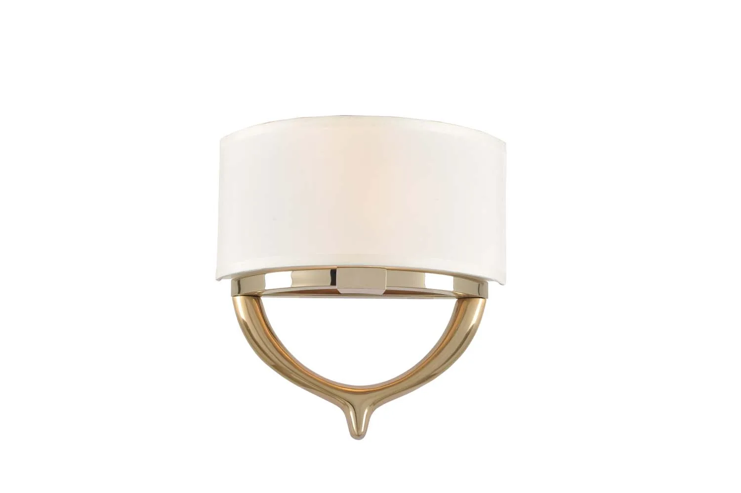 Bombay Two Light Wall Bracket in Two Tone Champagne Gold