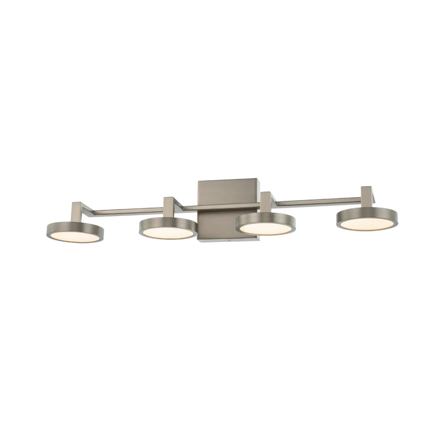 Eaton LED Bath in Satin Nickel