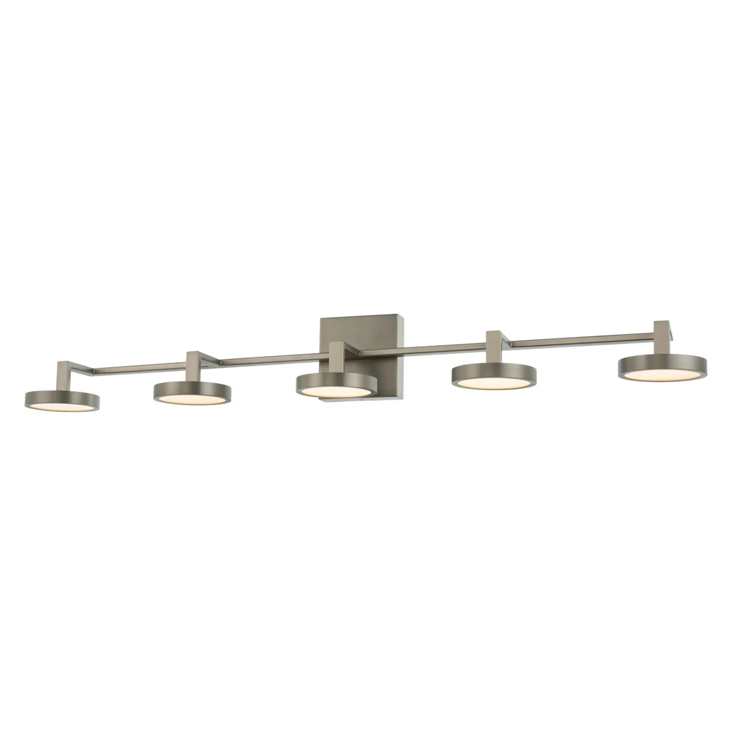 Eaton LED Bath in Satin Nickel