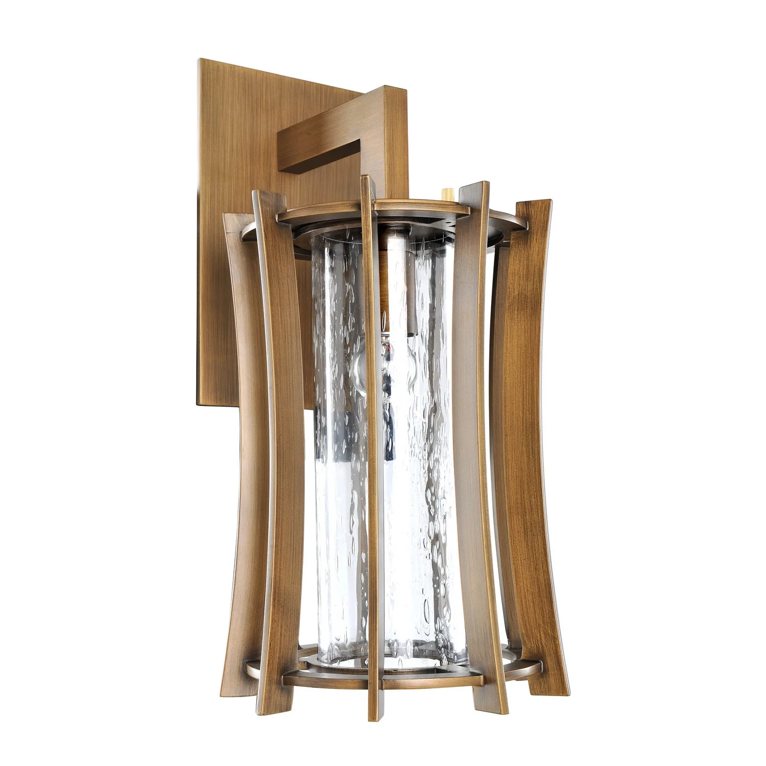 Ronan One Light Wall Pocket in Modern Bronze