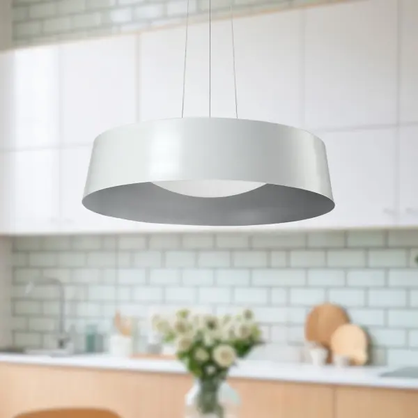 Sampson 16" Matte Black Pendant with Gold Interior - Image 5