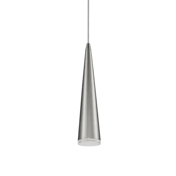 Mina 12" LED Pendant in Brushed Nickel - Image 8