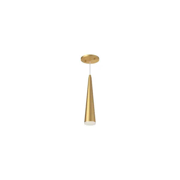 Mina 12" LED Pendant in Brushed Nickel - Image 10