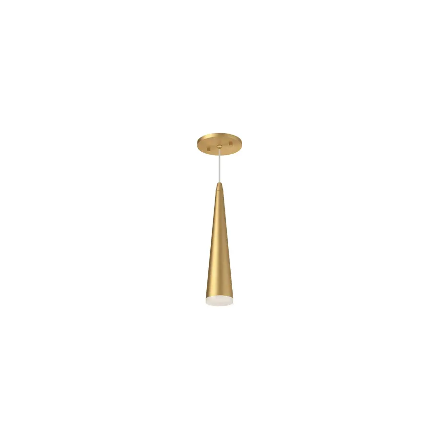 Mina 12" LED Pendant in Brushed Nickel - Image 10