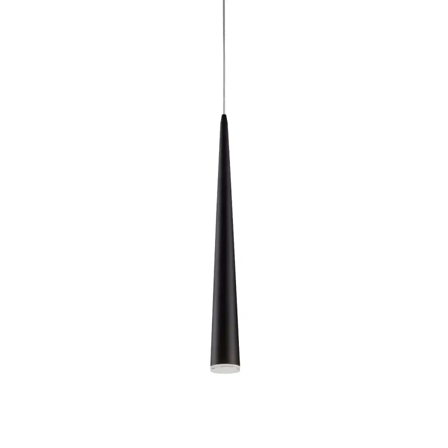 Mina 24" LED Pendant in Brushed Gold - Image 1