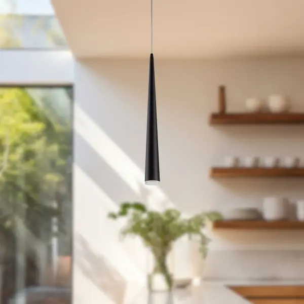 Mina 24" LED Pendant in Brushed Gold - Image 3