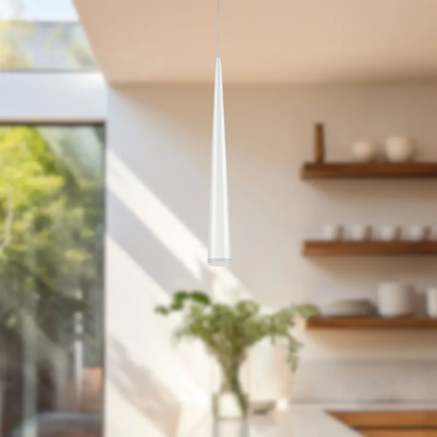 Mina 24" LED Pendant in Brushed Gold - Image 5