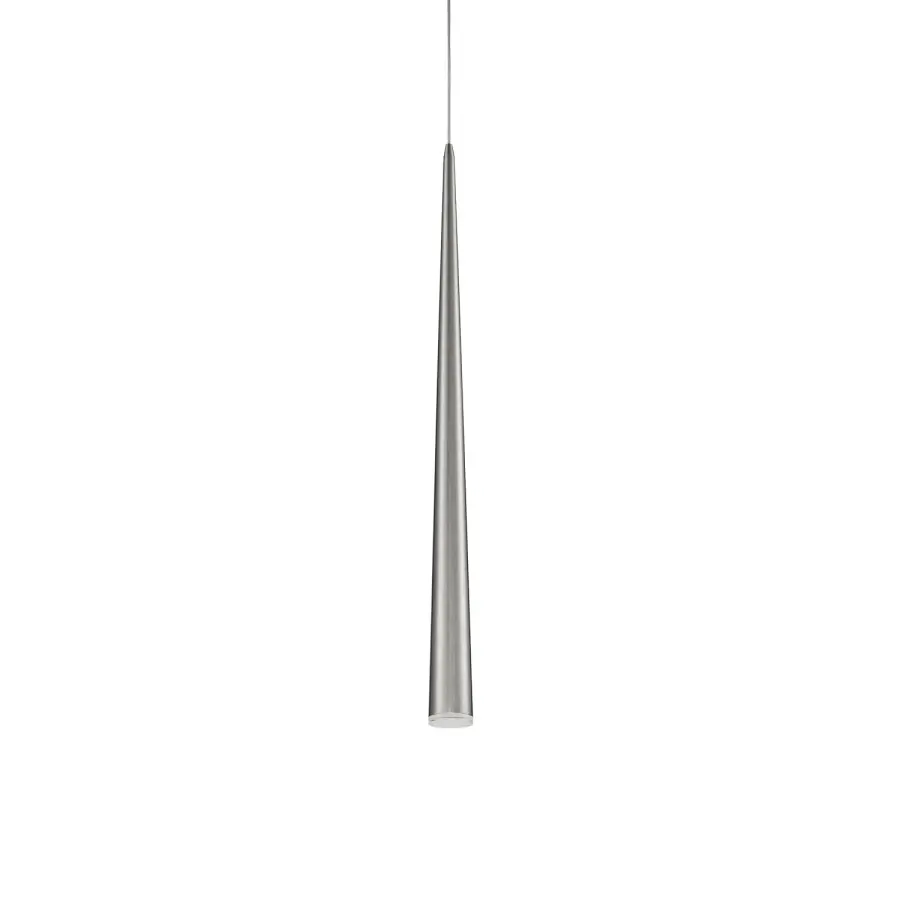 Mina 36" LED Pendant in Matte Black - Image 4