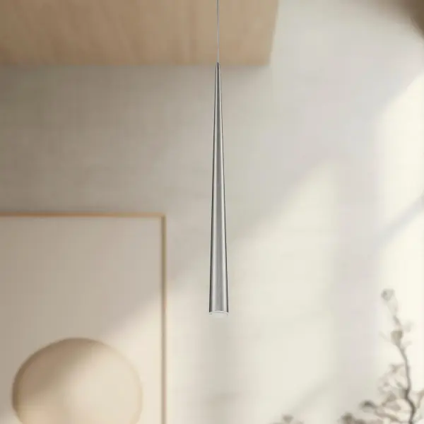 Mina 36" LED Pendant in Matte Black - Image 6