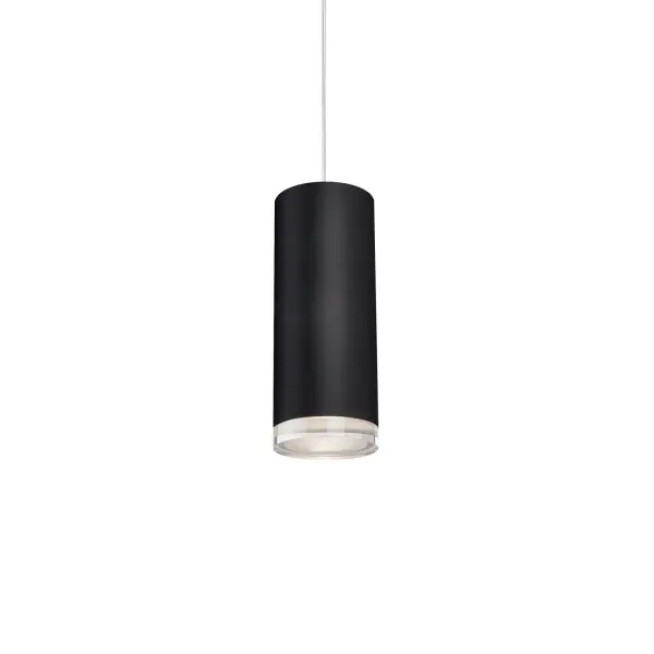 Cameo 8-Inch LED Pendant in White - Image 1