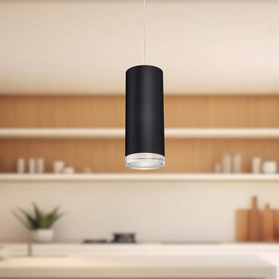 Cameo 10-Inch LED Pendant in Brushed Nickel - Image 4