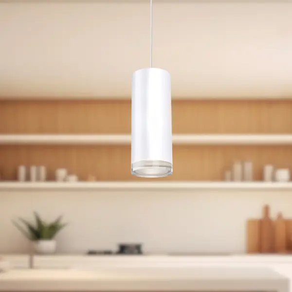 Cameo 10-Inch LED Pendant in Brushed Nickel - Image 6