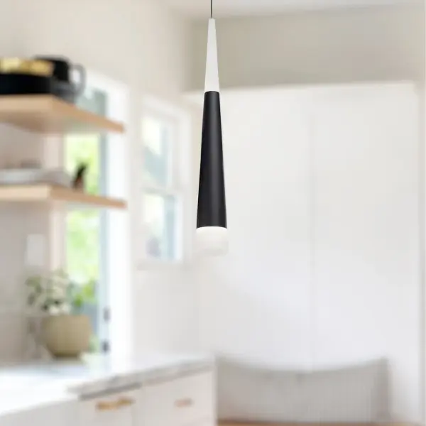 Ultra 2-Inch LED Pendant in Brushed Gold - Image 4