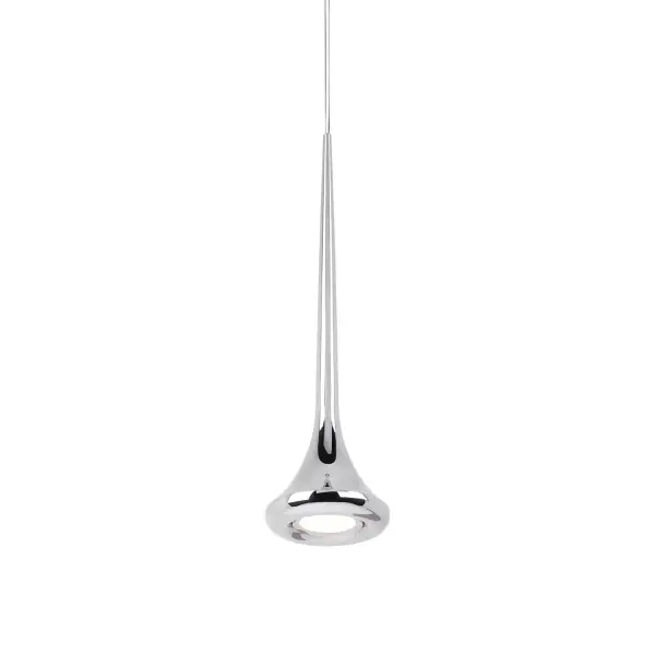 Bach 5-Inch LED Pendant in Brushed Gold - Image 4