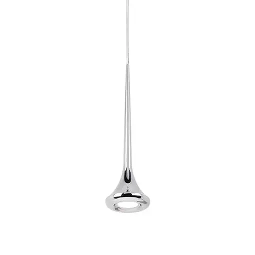 Bach 5-Inch LED Pendant in Brushed Gold - Image 5