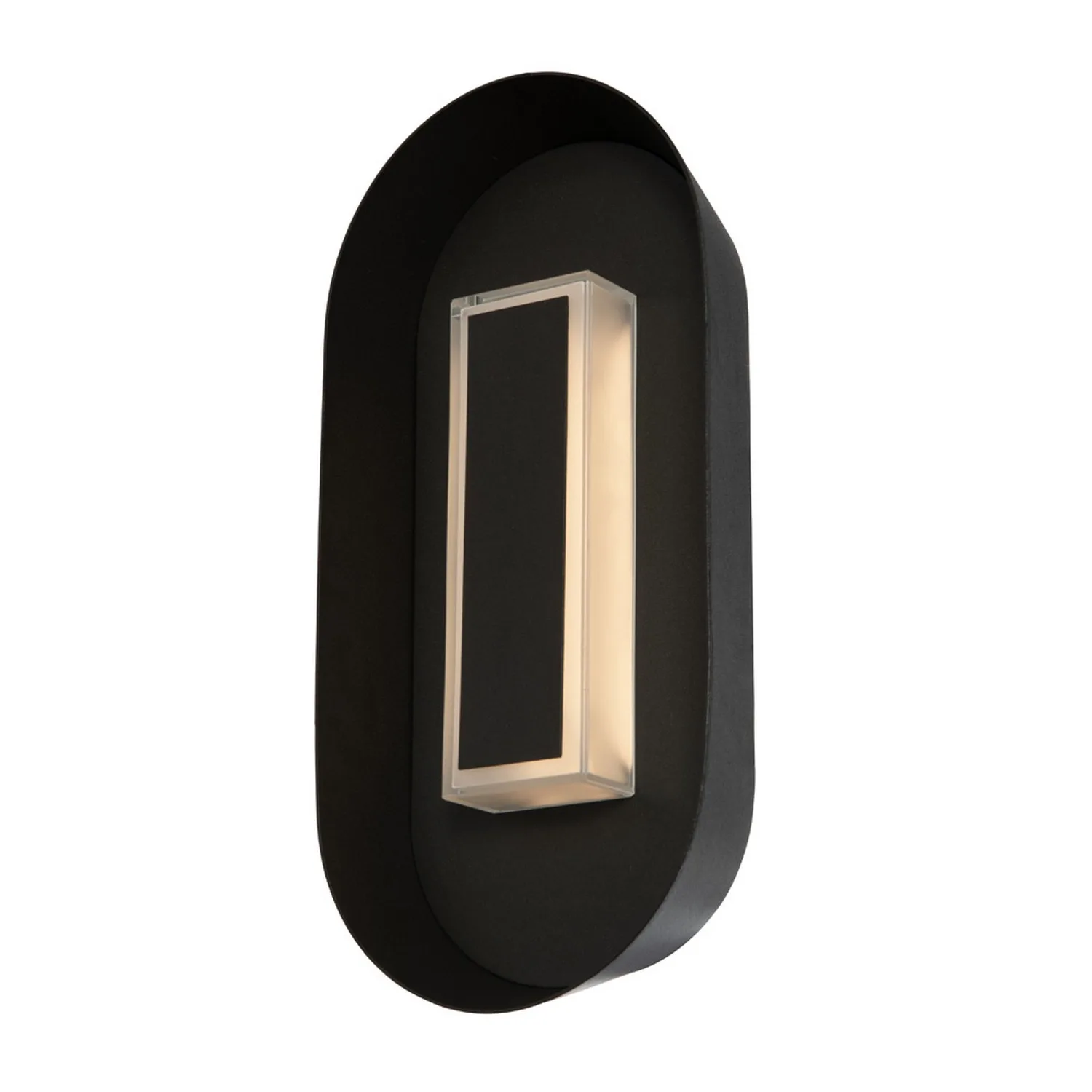 Prescott Outdoor LED Wall Sconce in Matte Black