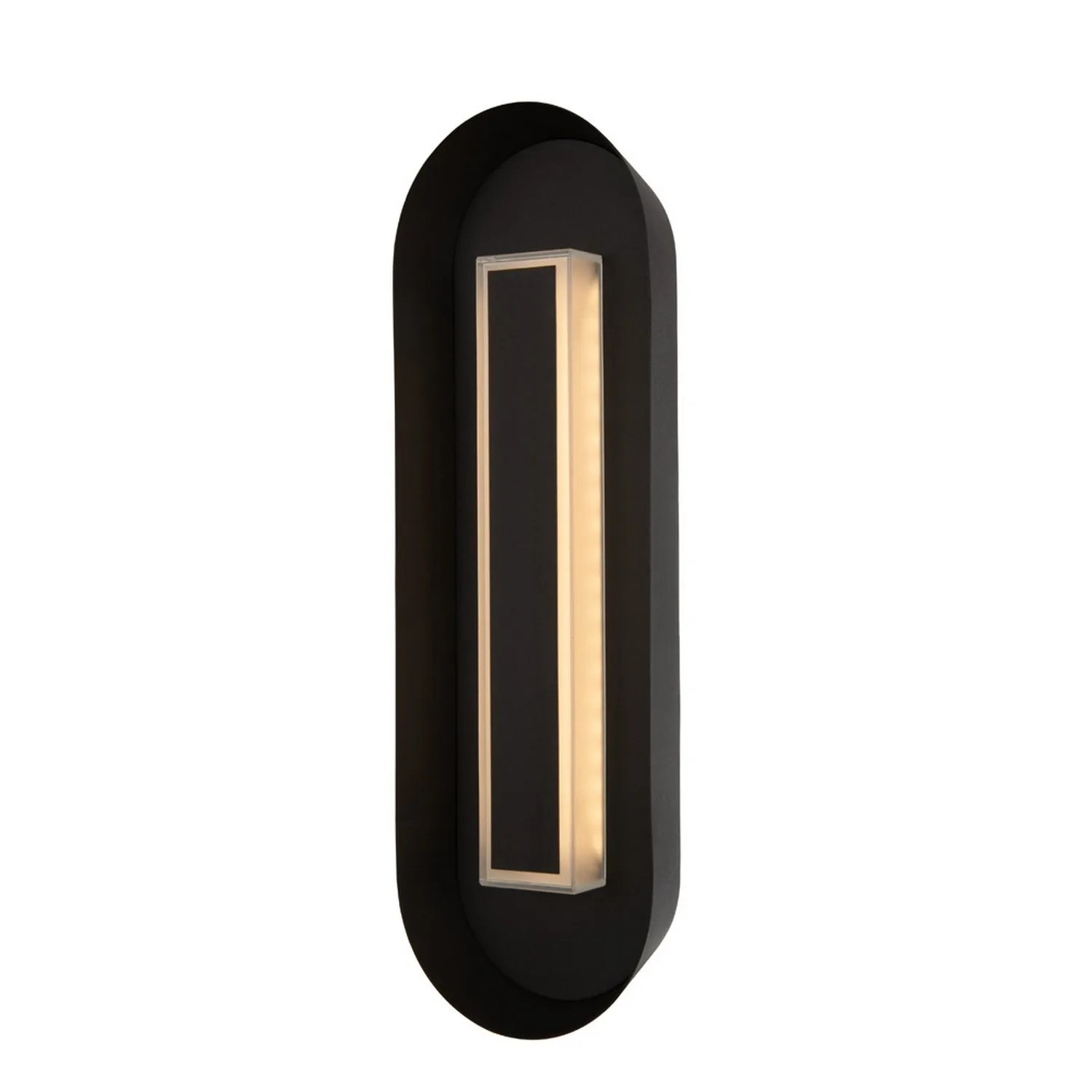 Prescott Outdoor LED Wall Sconce in Matte Black