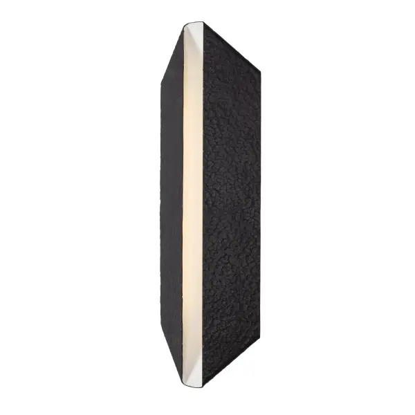 Drawing inspiration from the art of Origami and abstract sculpture, the Ori Outdoor wall sconce is a masterpiece of design. Crafted from high-quality aluminum, it boasts a striking contrast between its textured bronze exterior, and the dual outdoor finishes ensure durability even in the most extreme conditions. This innovative piece also incorporates discreet LED technology, making it a standout addition to any modern outdoor setting. _________________ Collection: ORI Finish: Deep Bronze Width: 10.00" Height: 30.00" Weight: 8.00 lb Extension from Wall: 4.00" Wire: 8" Canopy: 8"x1"x22" Bulbs Included Maximum Wattage: 9.00 W Bulb Type: LED Light Source: LED Light Output: 2376.00 lm Color Temperature: 3000 K CRI: 90 Dimmable Voltage: 120.00 V Material: Aluminum Country of Origin: Philippines Safety Listing: UL-cUL Safety Rating: WET LED