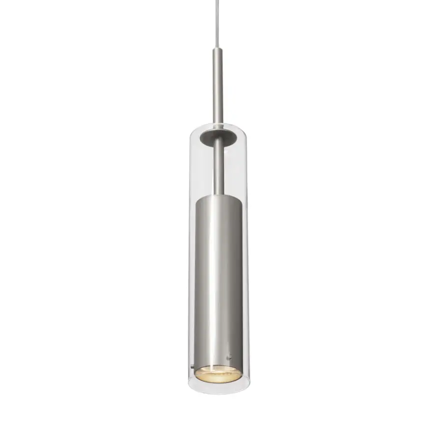 Jarvis 3-Inch Pendant in Brushed Gold - Image 1