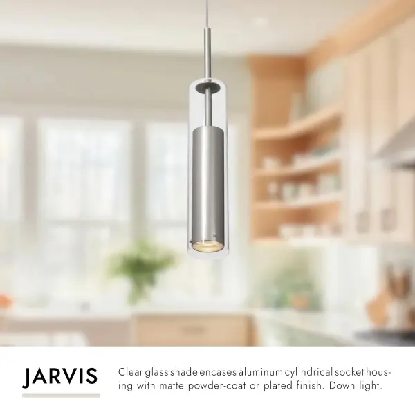 Jarvis 3-Inch Pendant in Brushed Gold - Image 14
