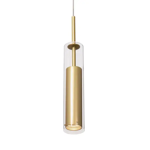 Jarvis 3-Inch Pendant in Brushed Gold - Image 10