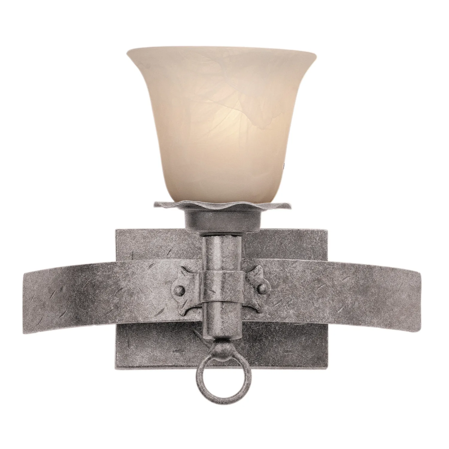 Americana One Light Bath in Country Iron