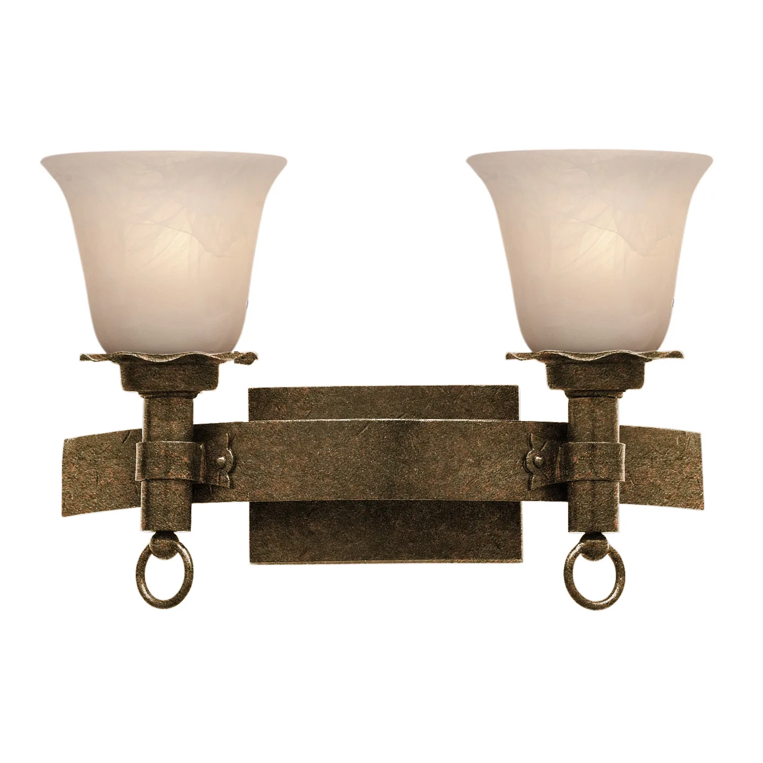 Americana Two Light Bath in Antique Copper