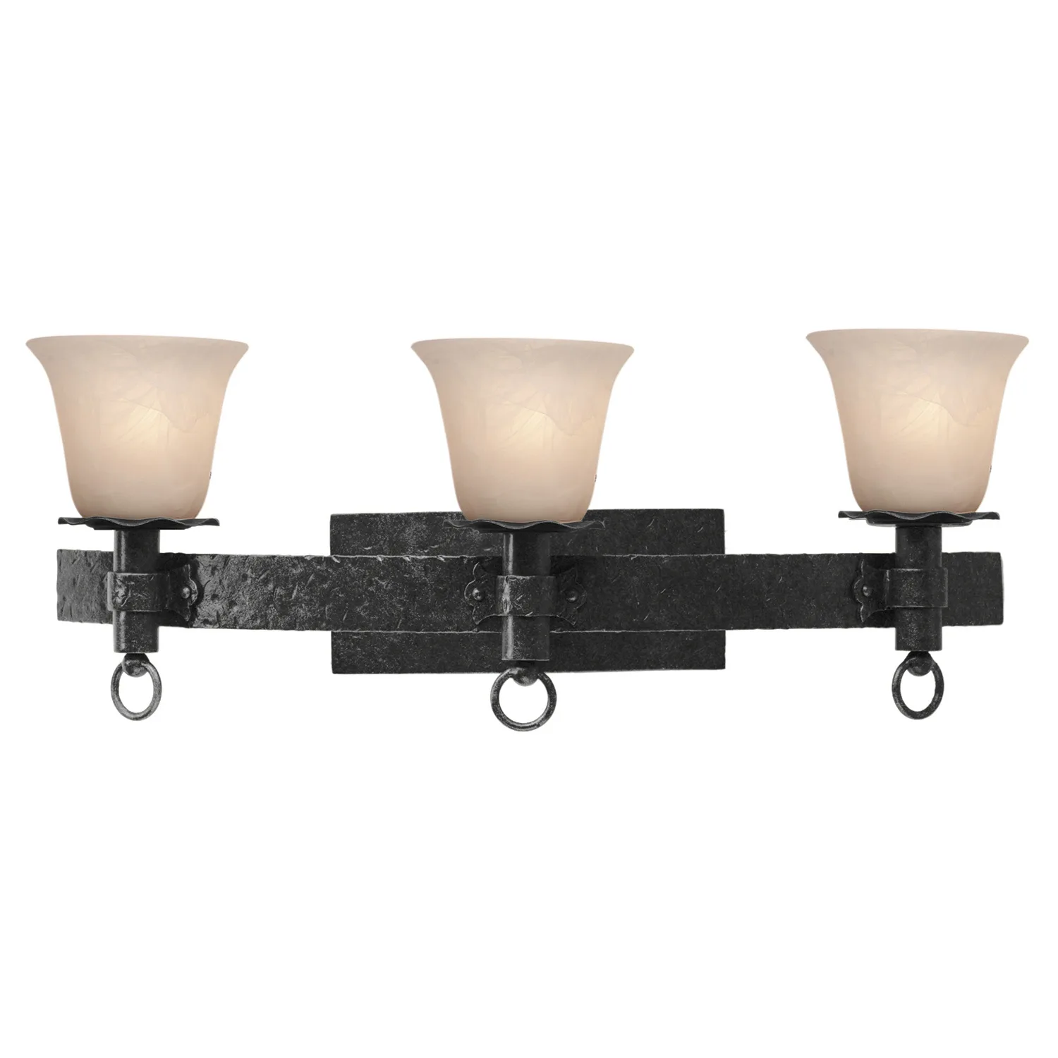 Americana Three Light Bath in Black