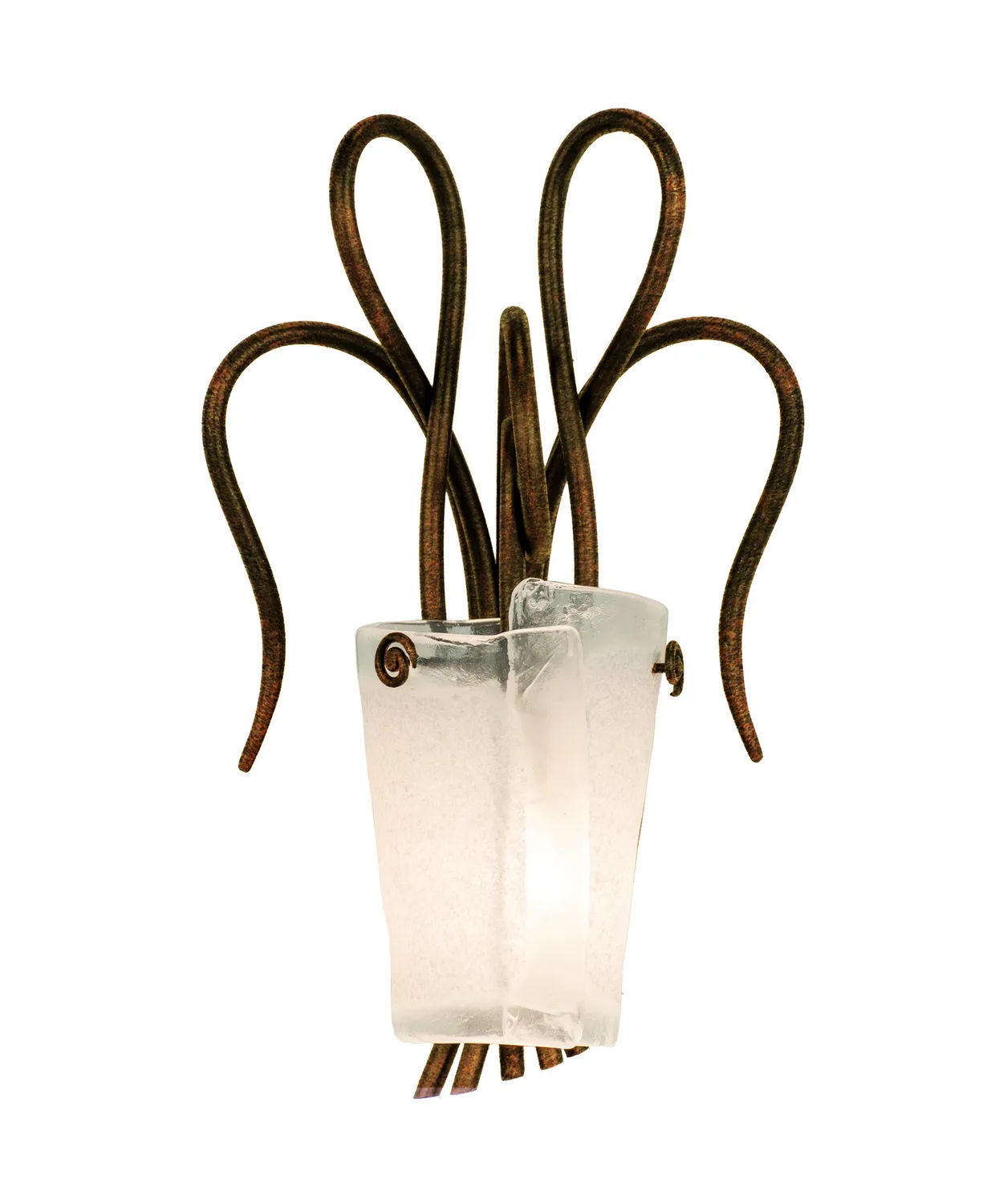 Tribecca One Light Wall Bracket in Antique Copper