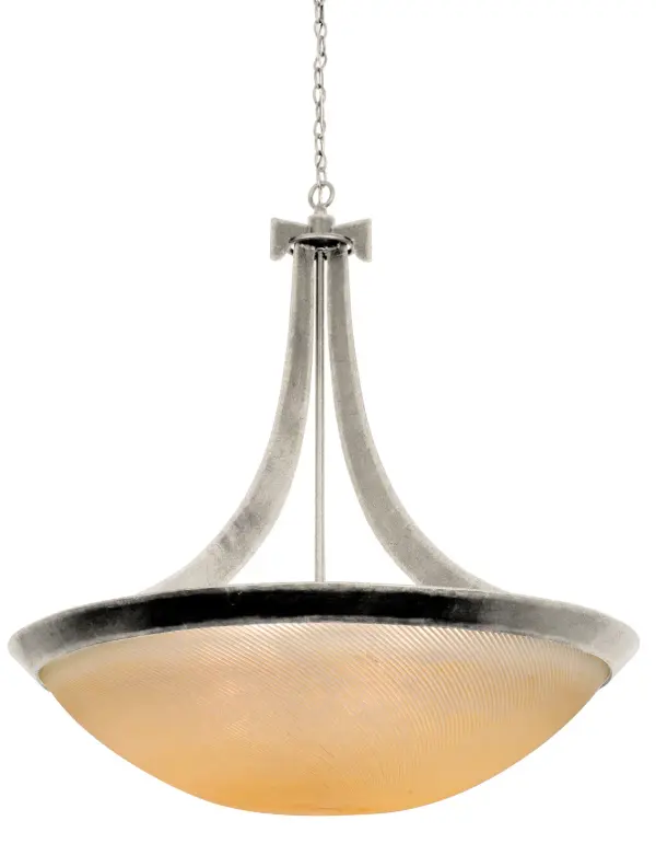 The Collection is an Art Deco interpretation of Tuscan design. The clean, arching lines and warm colors of Collection are timeless, regardless of which Manufacturer Lighting cusomization options are chosen. Collection: Copenhagen Rooms: Foyer, Dining Room, Living Room, Great Room Finish: French Cream Glass: Antique Filigree Standard Glass Bowl Notes: Must Specify Glass When Ordering Width: 40.00" Height: 43.00" Weight: 67.00 lb Chain: 96`` Wire: 120`` Canopy: 5``x1`` Number of Bulbs: 6 Maximum Wattage: 60.00 W Bulb Type: E26 Bulb Base: E26 Medium Dimmable Voltage: 120.00 V Material: Hand Forged Wrought Iron Country of Origin: Phillipines Safety Listing: Dry Safety Rating: cETL