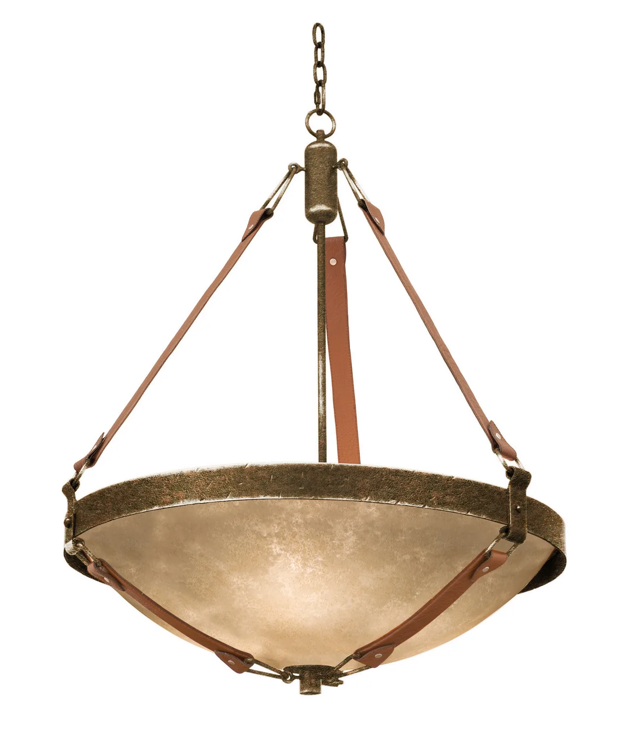 Rodeo Drive Six Light Pendant in Antique Copper