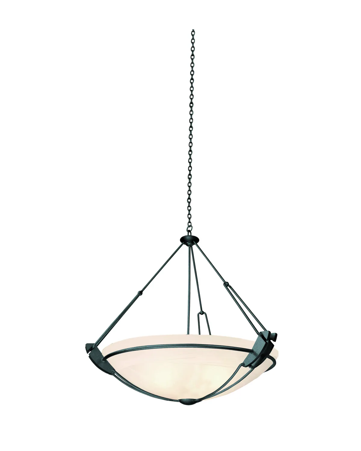 Grande Three Light Pendant in Black