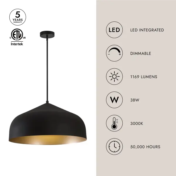 Helena 17-Inch Pendant Light - Image 12