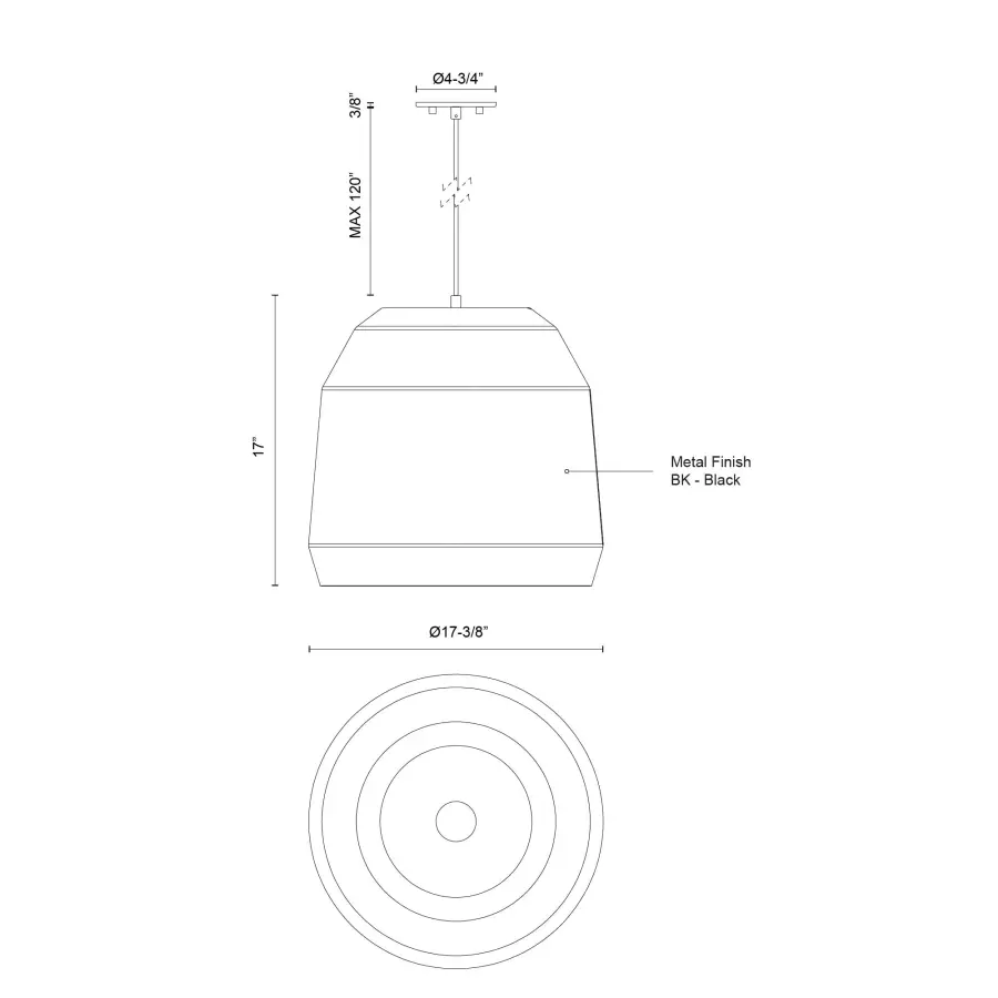 Sedona 16-Inch Pendant Light - Image 5
