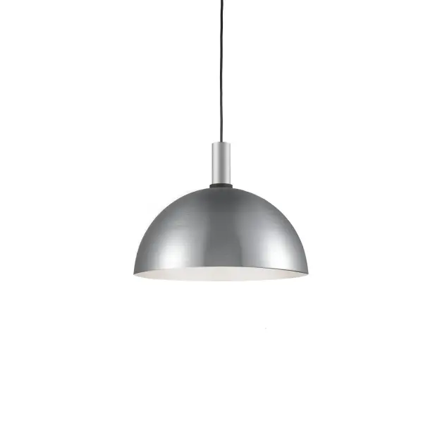 Archibald 16" Pendant in White with Gold Detail - Image 5