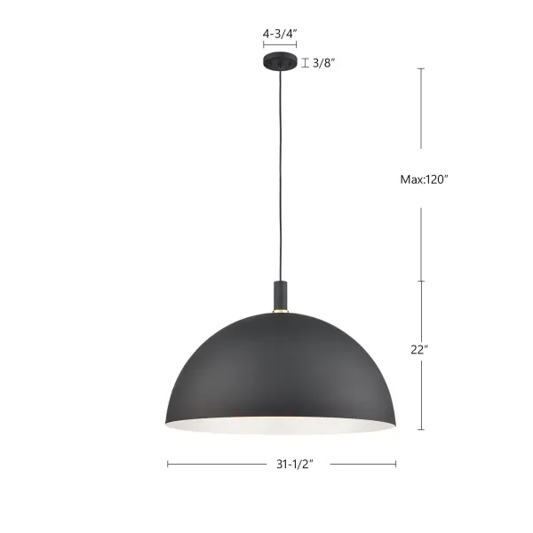 Archibald 32-Inch Pendant Light - Image 7
