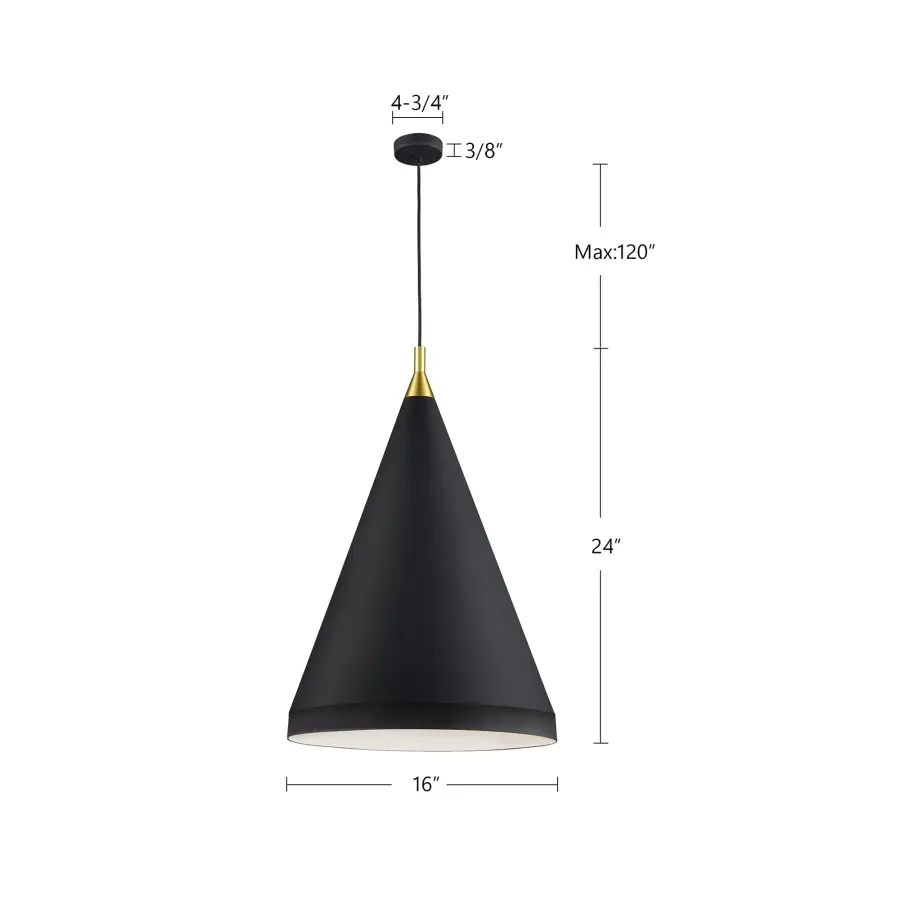 Dorothy 16" Pendant Light - Image 7