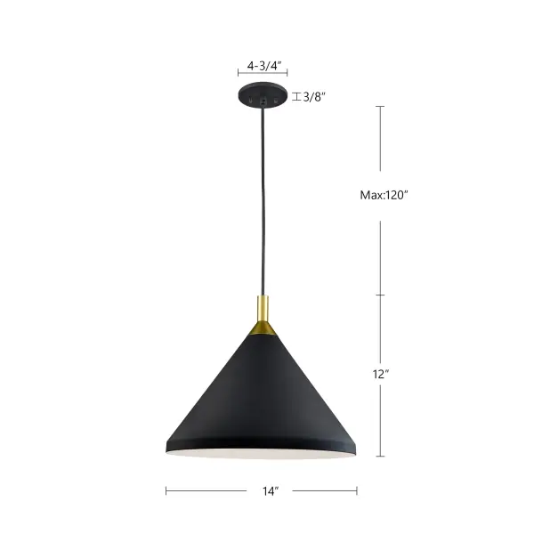 Dorothy 14-Inch Pendant Light - Image 7