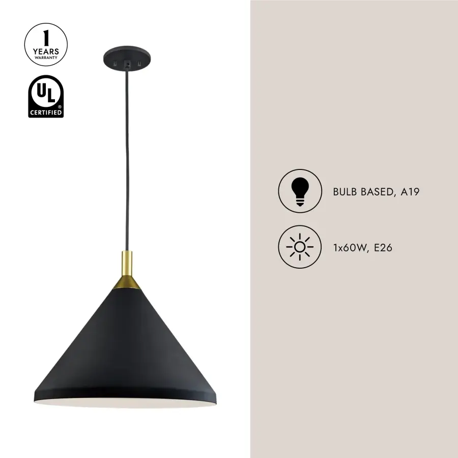 Dorothy 14-Inch Pendant Light - Image 9