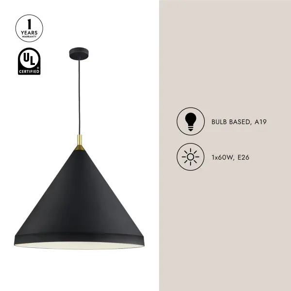 Dorothy 24-Inch Pendant Light - Image 8