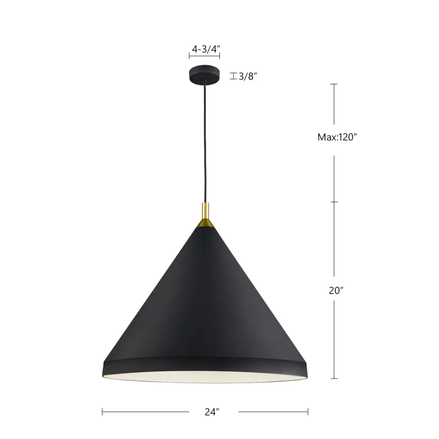 Dorothy 24-Inch Pendant Light - Image 10