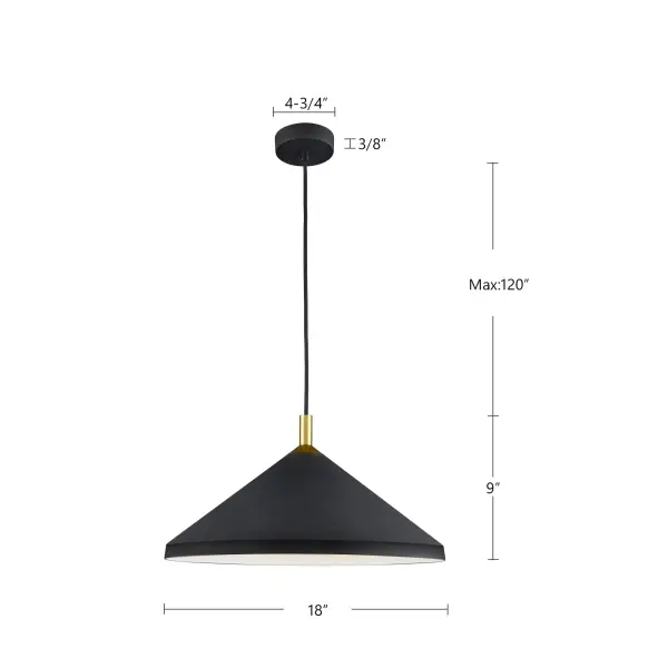 Dorothy 18-Inch Pendant Light - Image 7