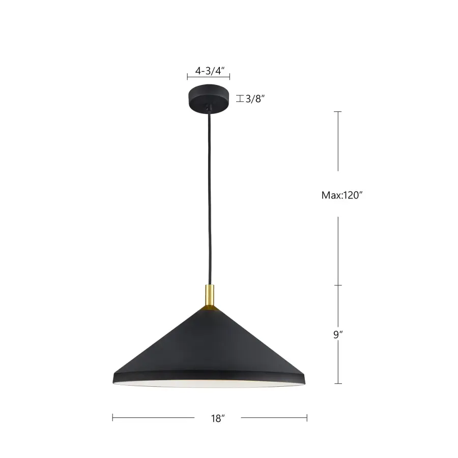 Dorothy 18-Inch Pendant Light - Image 7