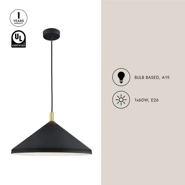 Dorothy 18-Inch Pendant Light - Image 9