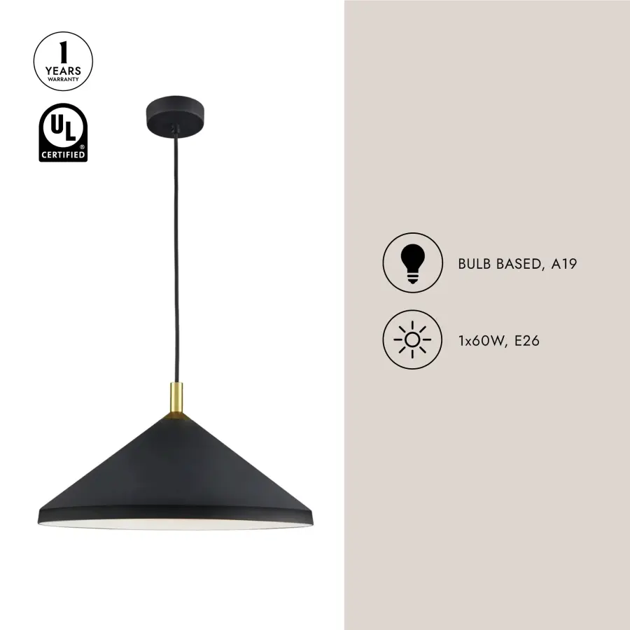 Dorothy 18-Inch Pendant Light - Image 9