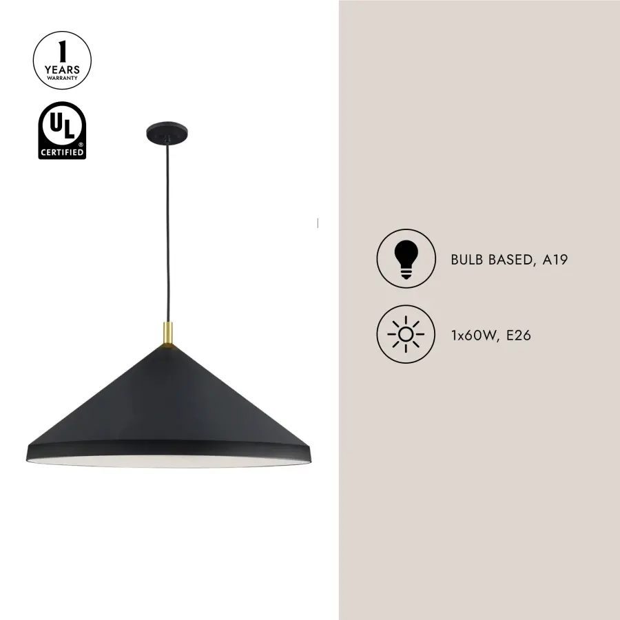 Dorothy 26-Inch Pendant Light - Image 10